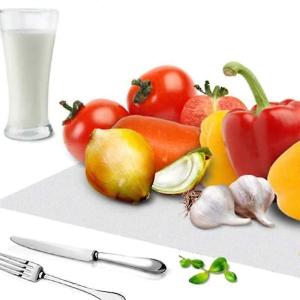 Läpinäkyvä tabletti pestävä lämmönkestävä liukumaton keittiötabletti pöydälle (8 kpl)