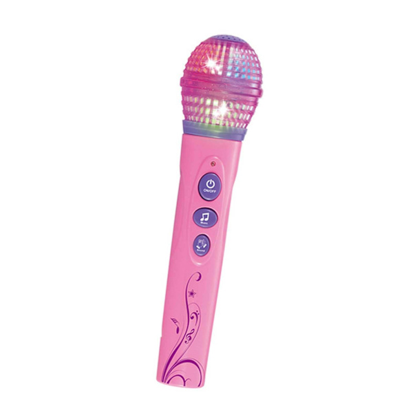 Uppgradera Barn Karaoke Mic Leksak Mikrofon Söt Utseende För Barn För Hemmet Pink