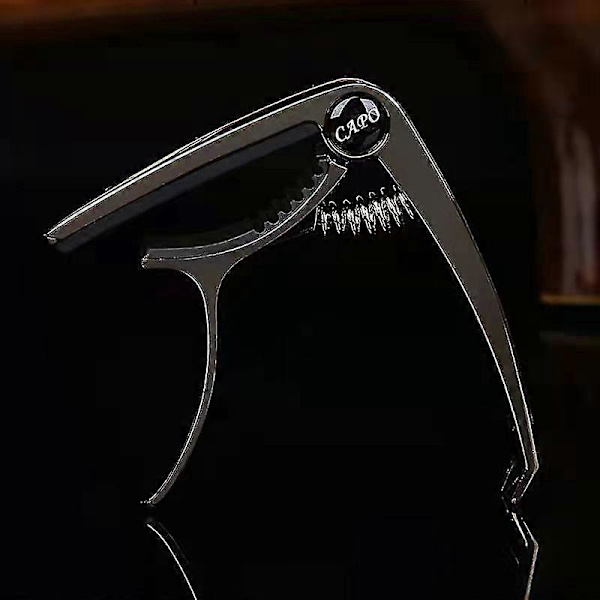 1 st Gitarr Capo, 6-strängad Akustisk & Elgitarr Capo, gitarr Capo Akustisk - black