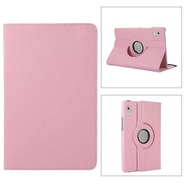 360 Graders Rotasjon Nettbrettveske For Lenovo Tab M9 Pink