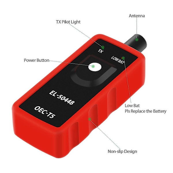 El-50448 TPMS Aktiveringsverktyg Auto Däcktrycksövervakning Sensor