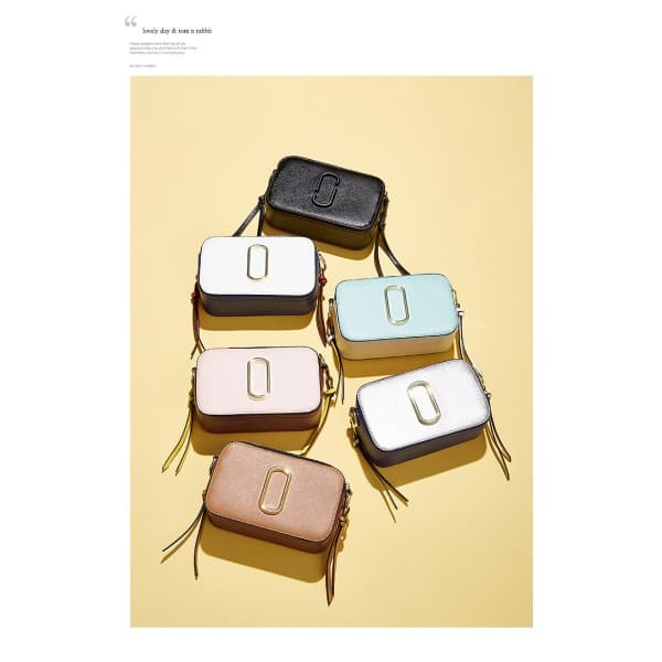 Snapshot Crossbody Taske til Kvinder (Brun)