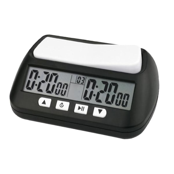 Schack Basic Digital Schackur & Speltimer, Klocka Digital Klocka