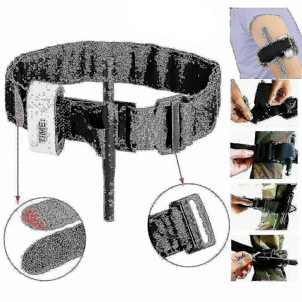 10 st Tourniquet Snabb Enhandsapplikation Nödsituation Utomhus Första Hjälpen Kit 5 Pcs