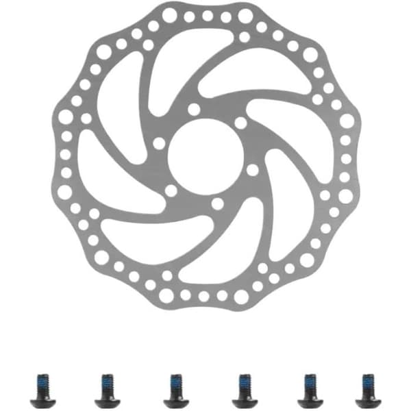 160 mm 6-håls hydraulisk bromsskiva kompatibel med Dualtron Thunder Ultra Kickscooter tillbehörsdyna ingår