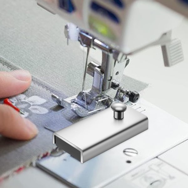 2 st MG1 Magnetisk Sömnadsguide, Symaskinstillbehör Metall Sömnadsguide Raksömsguide för Symaskin Pressarfot Delar Tillbehör