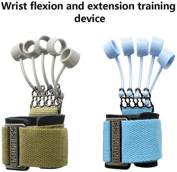Finger Extensor Træningsenhed Hånd Yoga Modstandsbånd Styrketræner 40lbs