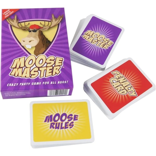 Moose Master - Skratta tills du gråter - Dina kinder kommer att göra ont av att le och skratta så mycket - För roliga människor som letar efter en rolig kväll