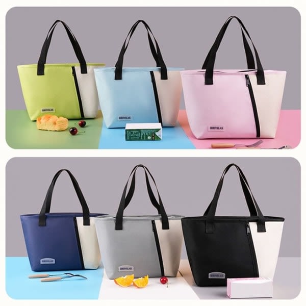 Eristetty lounaslaukku black