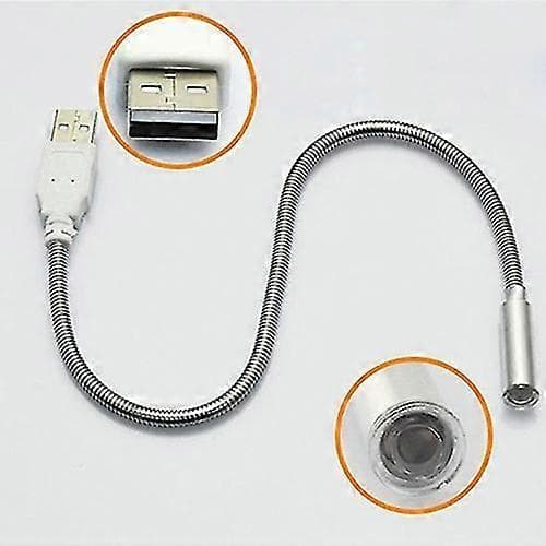 3 x Bærbare Justerbare Praktiske LED Lys USB Lamper til Laptop Notebook PC Computer