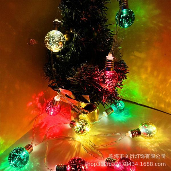 1 stk 1,5 m Lyslenke Juledekorasjon Julenisseform Gave Nattlys Lyslenke Uten Batterier For Stue Christmas Light Bulb