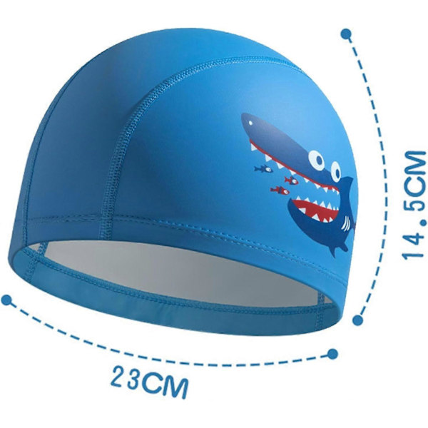 Badehætte til børn, badehætter, badehætter til børn, badehætter til 4-10 årige, elastisk badehætte