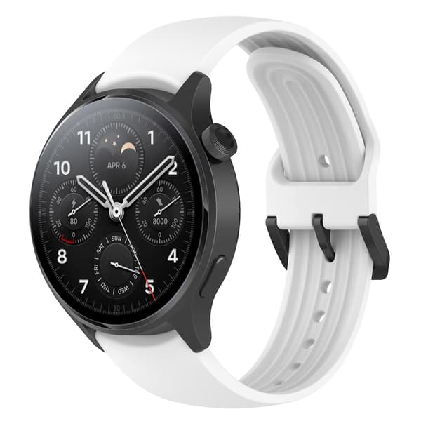 Silikon Urrem til Xiaomi Watch S1 Pro White