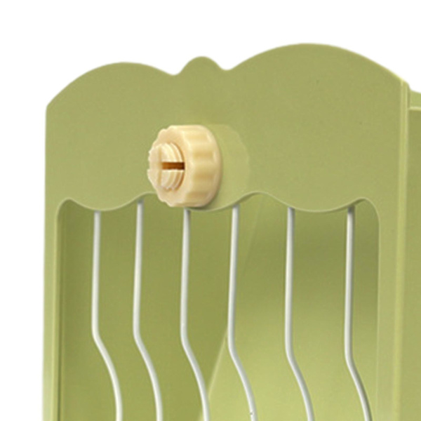 Kanin Hø Foderautomat Foder Krybbe Græsholder Hø Dispenser Kanin Hø Krybbe Blå Green 21cmx25cmx13cm
