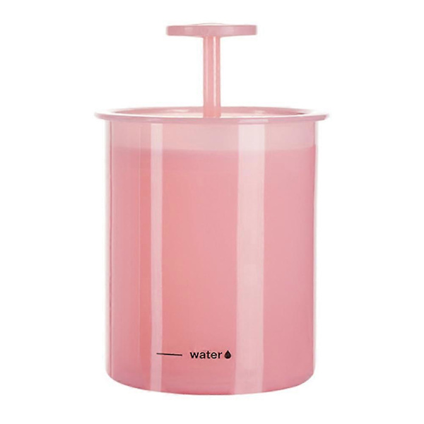 Ansigtskum Maker, Ansigtsvask Skum Maker, Manuel Vask Bobble Maker, Ansigtsrens Skum Maker, Skum Maker Kop, Bobble Foamer  Pink