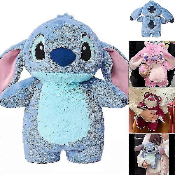 Varmvattenflaska Mjuk Vinter Plysch Varm Handväska Hem Vattenfyllning Presenter Funktion JKW Stitch