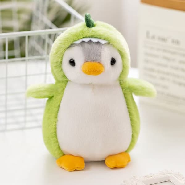 Pompom Pingvin - 8 tum Pompom Green