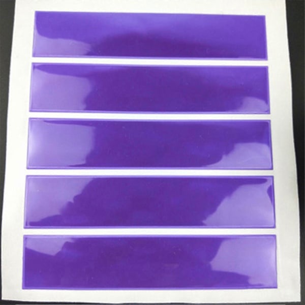 11 Väristä Heijastavaa Tarraa Pyörälle Heijastin Näkyvyys Tarra Ajoneuvoille Pyörille Vaatteille Kypärälle -MXBC Fluorescent Yellow