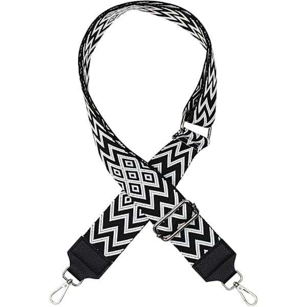 Justerbar axelrem för väska 5 cm bred axelrem, 80-140 cm extra långa justerbara remmar för handväska crossbody-väska, damväskor DIY-tillbehör