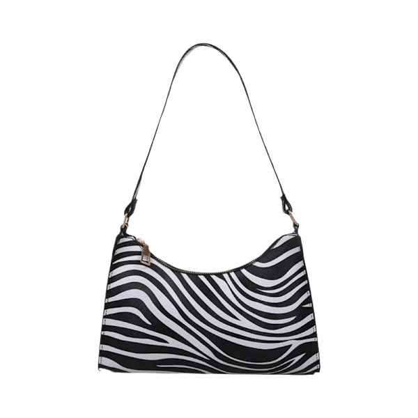 Dame Håndtaske i Kunstlæder med Zebraprint, Herre Hverdagstaske, Moderigtig Leopard