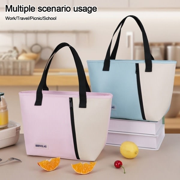Eristetty lounaslaukku grey