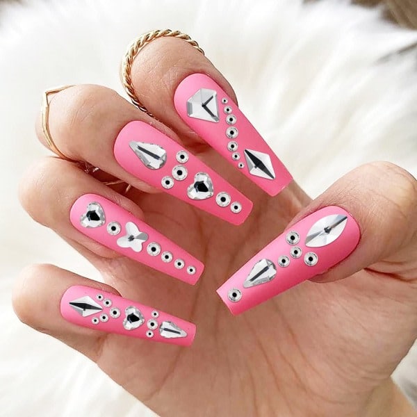 Nagelkonst Rhinestones Nagelstenar, för DIY Hantverk Smink Utklädning Manikyr Dekoration Stil 6