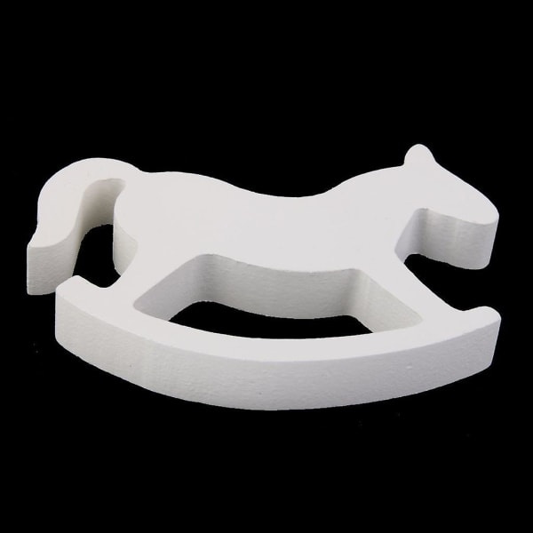 Små träleksaker, små träleksaker för barn, tecknade tredimensionella djur, bröllopslogotypdekorationer (2-pack)