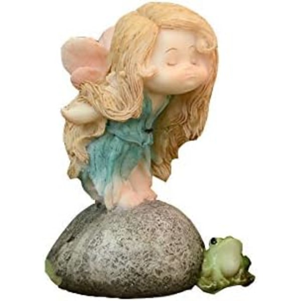 Miniature Fe-Havefigur til Fe-Have - Drømmende Fe-Statue Friendship