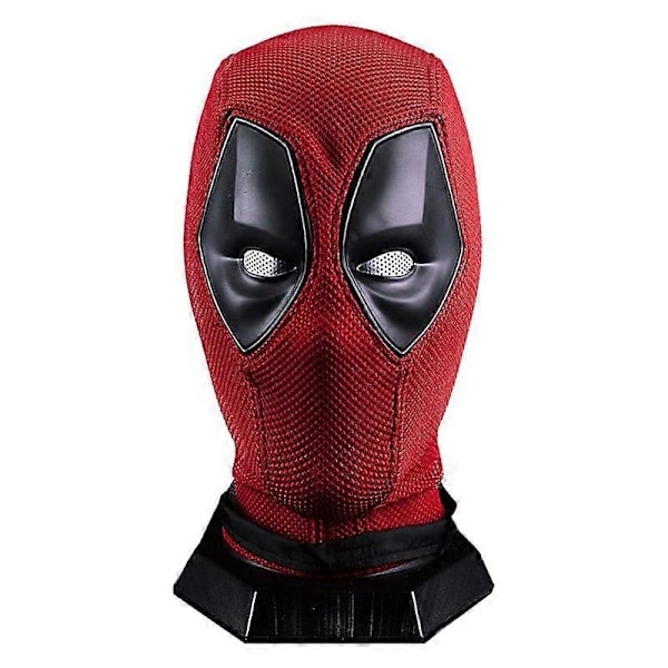 Deadpool Cosplay Maske Wade Winston Wilson Nylon Hovedbeklædning Voksen Partymasker Halloween Kostume Rekvisitter