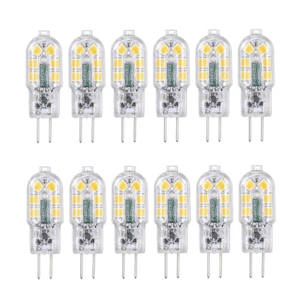 Tomshine G4 LED-lampor 12-pack varmvitt