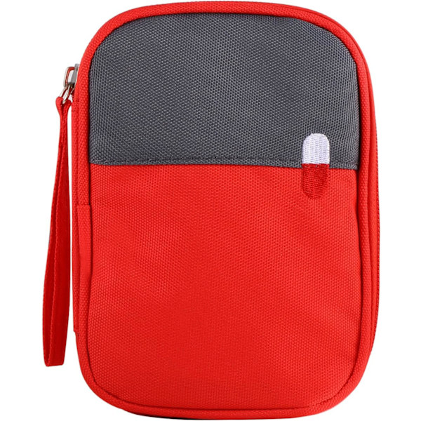 Mini Första Hjälpen Kit Resa Första Hjälpen Kit Första Hjälpen Väska Liten Första Hjälpen Kit Medicinsk Väska Överlevnadskit för Resor Hem Kontor Camping Arbetsplats Utomhus