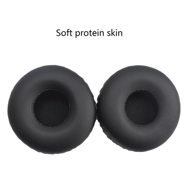 Öronkuddar i Memory Foam för Pioneer Hdj-700 Hdj700 Hörlurar Skydd Black