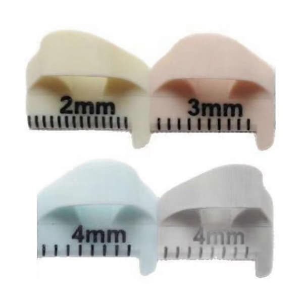 3 kpl ompeluneulan mittari mittaustyökalu Beige