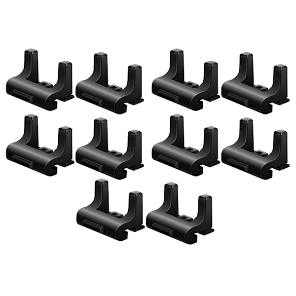 10 stk. Gummiføtter for Airfryer, for Instants Vortex Cosori Air Fryer-brett, profesjonelle reservedeler, sklisikre, avtakbare, Fryer Bumper Instants Air Frye