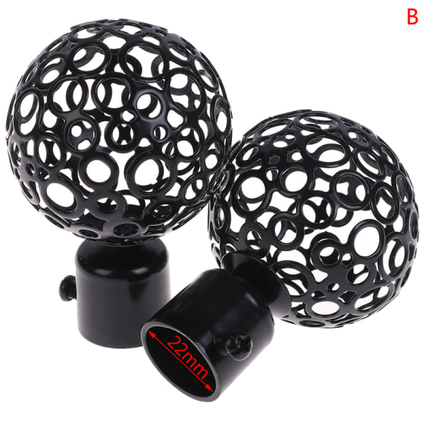 2 kpl 22mm Black 22mm