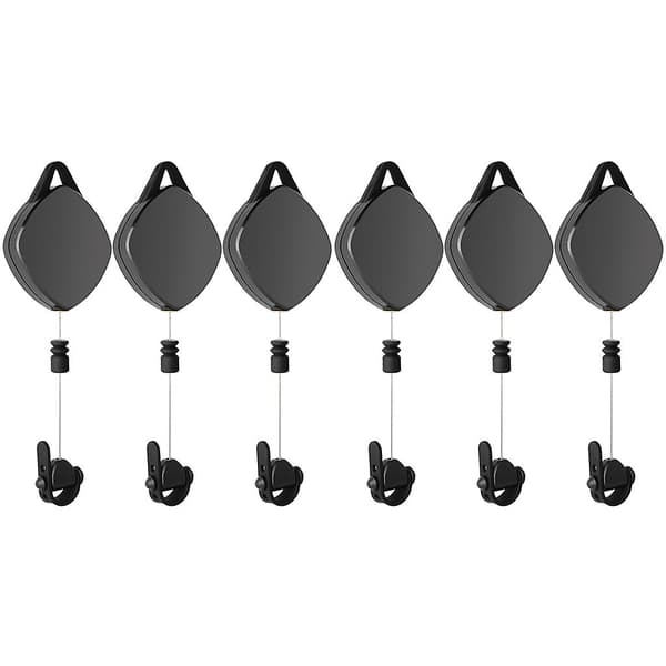 3/6-pack Tyst VR-kabelhanteringssystem med rullar för HTC Vive Rift S PS för Windows VR-tillbehör