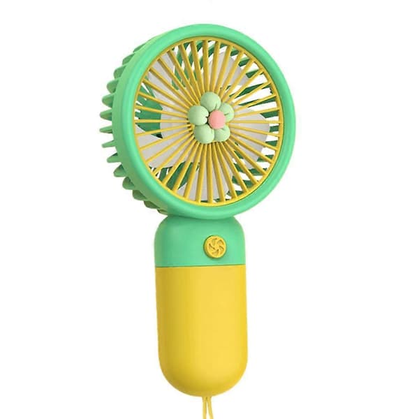 Ny blomst mini håndholdt ventilator - bærbar ventilator - usb-opbevaringsventilator style465