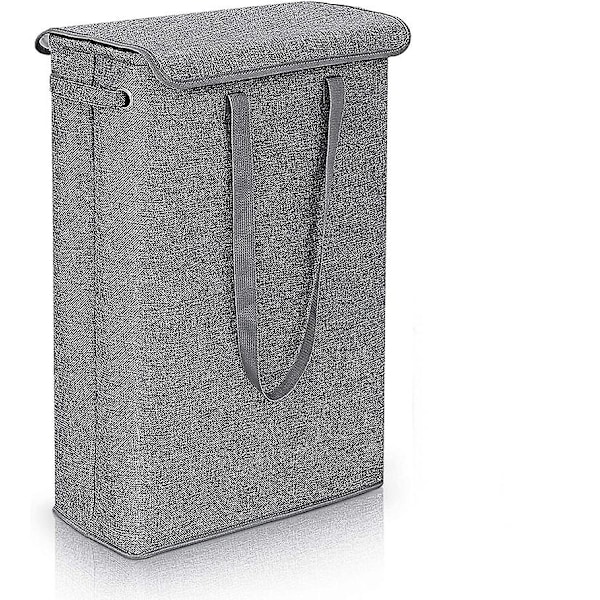 Pyykkikori Kannella Ja Kahvoilla grey