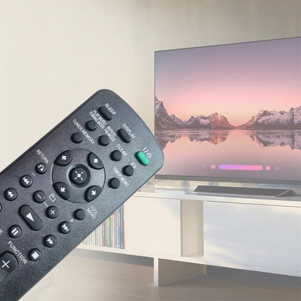 Fjernkontroll for Sony Audio System Controller RM-AMU009 Erstatningsfjernkontroll MHC-EC609iP CMT-CX4iP CMT-MX500i