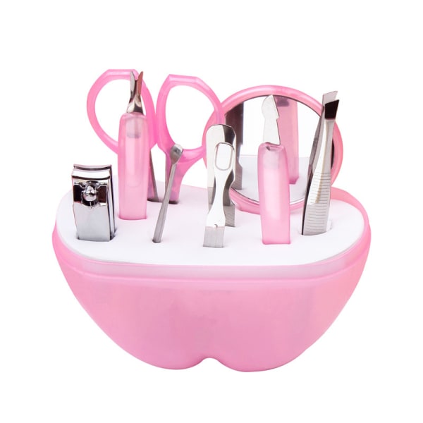 Skönhet Nail Makeup Tool Set pink
