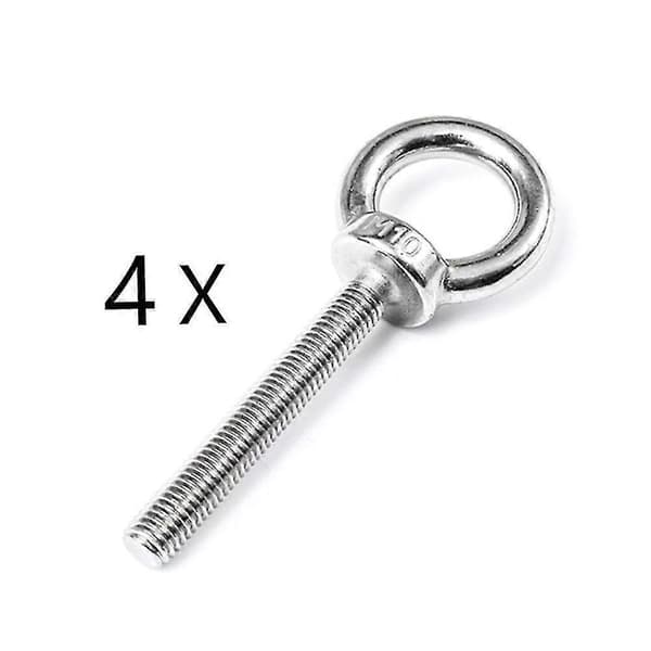 M10 4 Stk. M10 Øyebolter i Rustfritt Stål M10*40