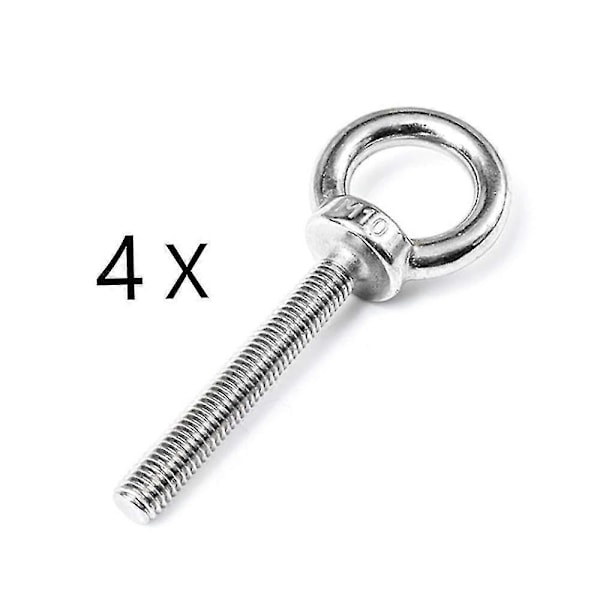 M10 4 Stycken M10 Rostfria Öglebultar M10*40