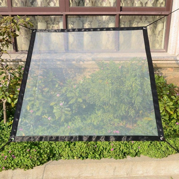 Transparent presenning vattentät PE trädgård presenning membran tygrem