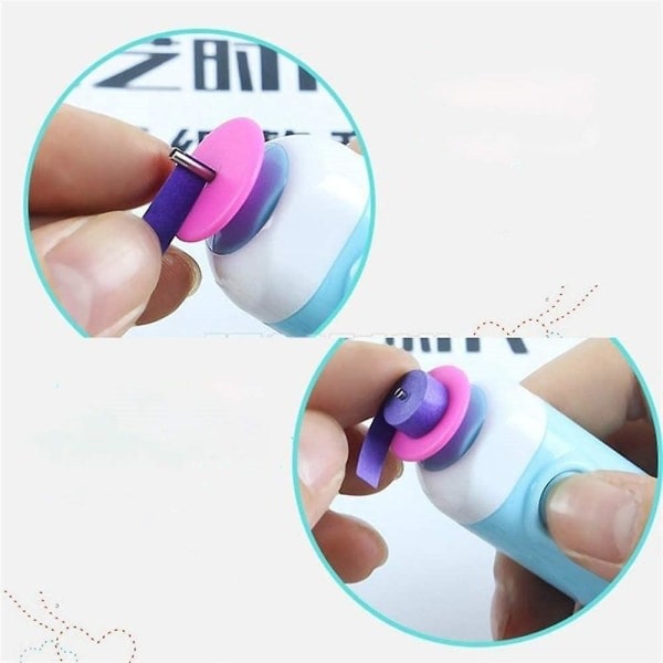 Elektrisk quilling pen, papirrulle slitter elektrisk