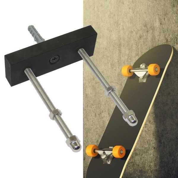 Väggmonterad skateboard Väggmonterad förvaring Universal högstabil skateboardväggram för skateboardåkning