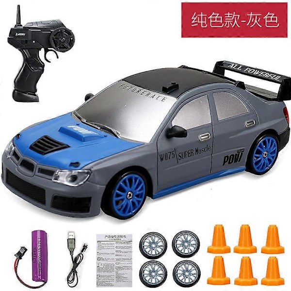 HaKeLai 2.4G Hög Hastighet Drift RC Bil 4WD Leksak Fjärrkontroll AE86 Modell GTR Fordon Bil RC Racing Bilar Leksak för Barn Julgåvor F 1B