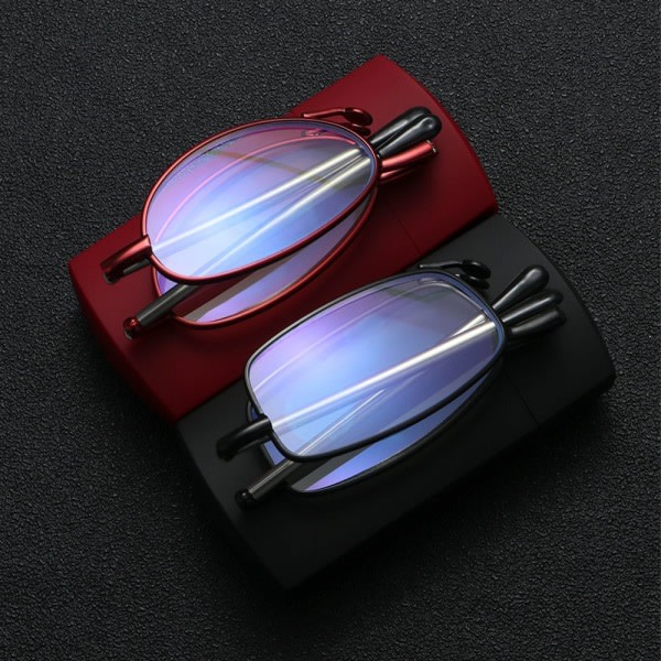 Brettbare lesebriller Presbyopia Briller SVART STYRKE Svart styrke 2.0x-Styrke 2.0x Black Strength 2.0x-Strength 2.0x