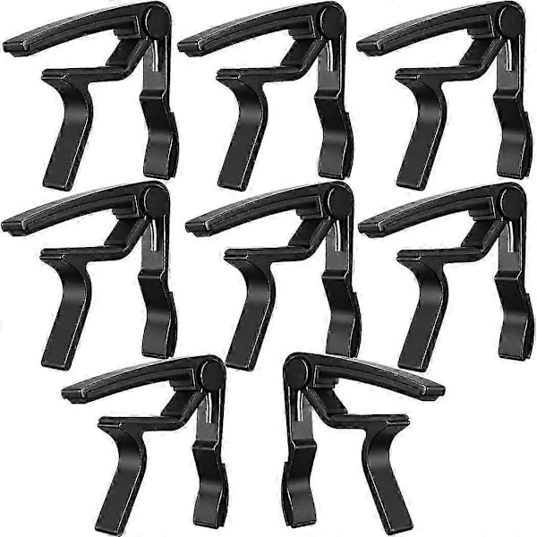Gitarr för akustisk elgitarr (8-pack svart)