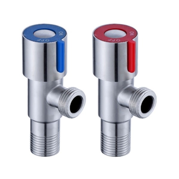 Pålitliga G1/2 304 rostfria vinkelventiler Utrymmesbesparande designventiler null - B