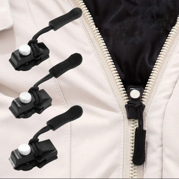 10-pack blixtlåssats Universal snabb reparation Blixtlåsbyte Dålig spänne DIY Syverktyg L